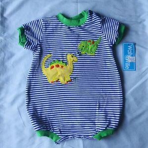 🌋 NWT Wally & Willie Infant 1 Piece🌋
